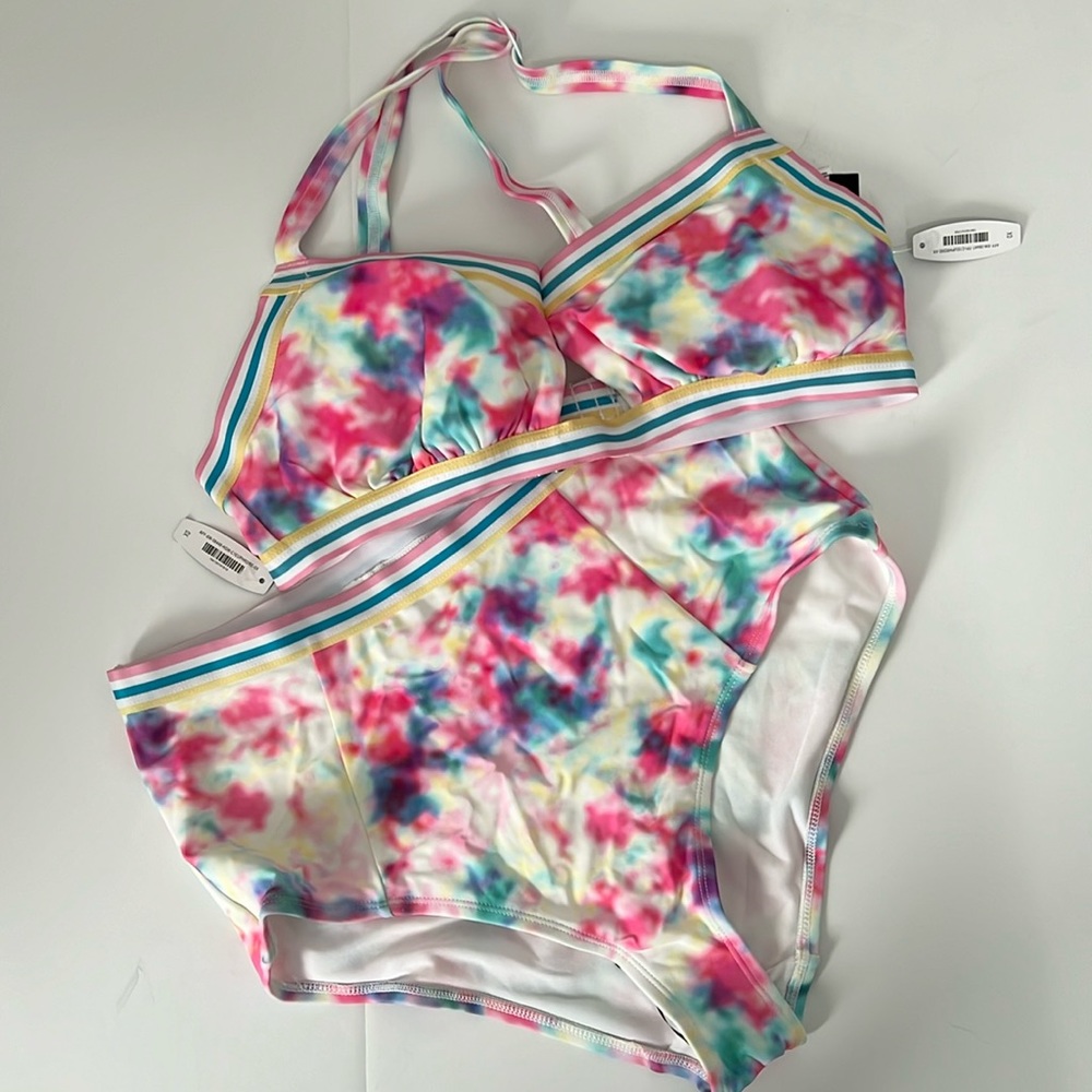 Adore Me Bikini with High Rise Bottoms